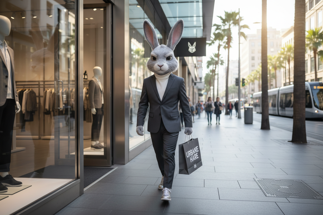 Me gusta pero acomoda la cara del conejo, un poco serio